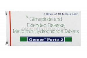 Gemer Forte, Glimepiride/ Metformin