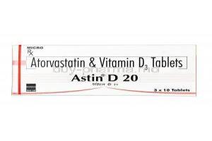 Astin D, Atorvastatin / Vitamin D3