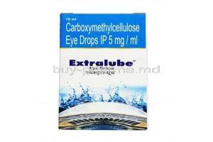 Extralube eye drop, Carboxymethylcellulose
