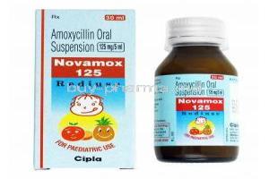 Novamox Rediuse Oral Suspension, Amoxycillin