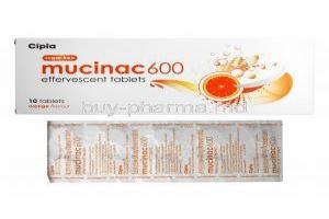 Mucinac Orange Flavour, Acetylcysteine