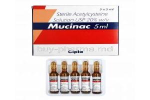 Mucinac Injection, Acetylcysteine