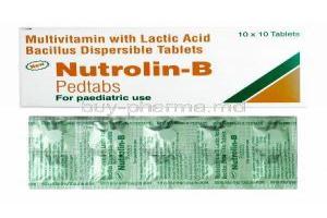 Nutrolin-B, Lactic Acid Bacillus/ Pyridoxine Hydrochloride/ Nicotinamide