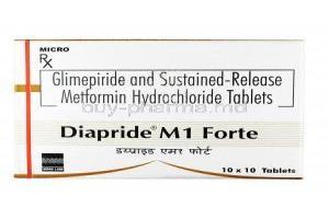 Diapride M Forte, Glimepiride / Metformin
