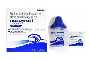 Nasowash Powder for Nasal Solution, Sodium Chloride