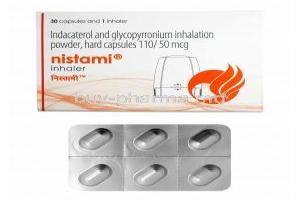 Nistami Inhaler, Indacaterol/ Glycopyrrolate