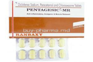 Diclofenac Sodium/ Paracetamol/ Chlorzoxazone