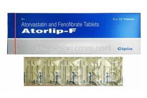 Atorlip-F, Atorvastatin/ Fenofibrate