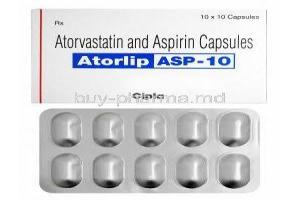 Atorlip-ASP, Atorvastatin/ Aspirin