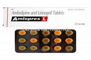 Amlopres L, Amlodipine/ Lisinopril