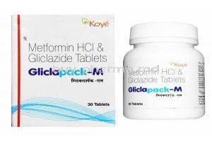 Gliclapack-M, Gliclazide/ Metformin