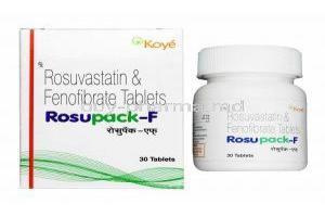 Rosupack-F, Fenofibrate/ Rosuvastatin