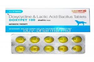 Doxypet for Animals, Doxycycline/ Lactic Acid Bacillus