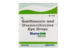 Gate DM Eye Drop, Dexamethasone/ Gatifloxacin