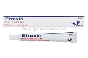Erythromycin/ Isotretinoin gel