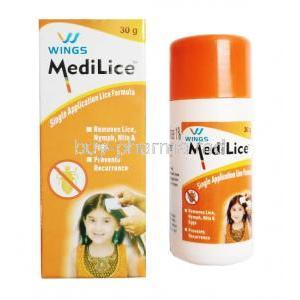 Medilice Anti Lice Cream Wash, Permethrin