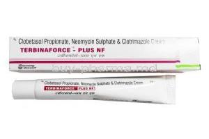 Terbinaforce-Plus NF Cream, Clotrimazole/ Clobetasol/ Neomycin
