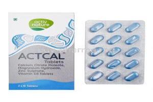 Actal, Calcium Maleate/ Magnesium Hydroxide/ Zinc Sulphate / Vitamin D3