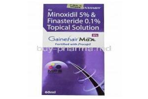 Gainehair Max Solution, Minoxidil/ Finasteride