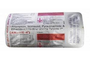 Akurit, Isoniazid/ Rifampicin/ Ethambutol/ Pyrazinamide