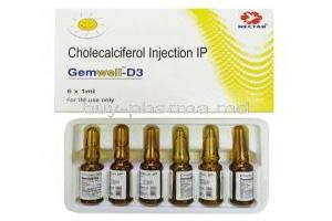 Gemwell-D3 Injection, Cholecalciferol