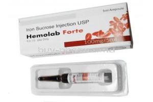Hemolab Forte Injection, Iron Sucrose