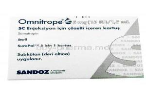 Omnitrope Injection, Somatropin