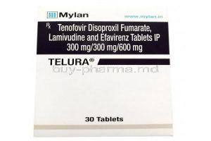 Telura, Lamivudine/ Tenofovir Disoproxil Fumarate/ Efavirenz