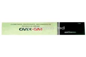 Ovix GM Cream,  Clobetasol / Miconazole / Neomycin