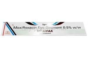 Moxifax Eye Ointment, Moxifloxacin