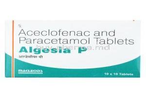 Algesia P, Aceclofenac/ Paracetamol