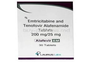 Alafevir EM, Emtricitabine/ Tenofovir