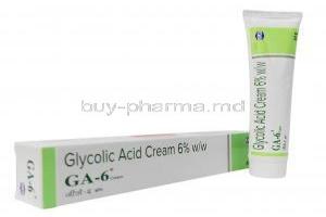 GA-6 Cream, Glycolic acid