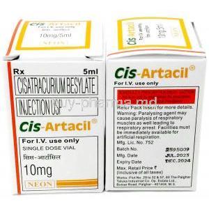 Cis-Artacil Injection, Cisatracurium