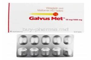 Galvus Met, Vildagliptin/ Metformin Hcl