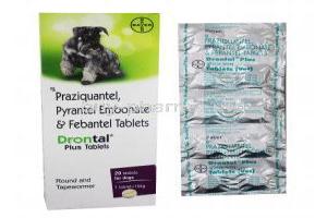 Drontal Plus Allwormer for Dogs (Flavour)
