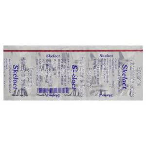 Skelact, Generic Myonal, Eperisone 50 mg Tablet Sun Pharma packaging