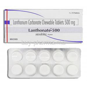 Lanthonate, Lanthanum Carbonate
