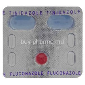 Zocon-T Kit, Tinidazole 1000 mg, Fluconazole 150 mg FDC Tablet