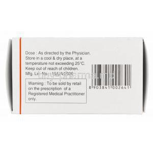 TOR-10, Generic Demadex, Torsemide 10mg Box Side