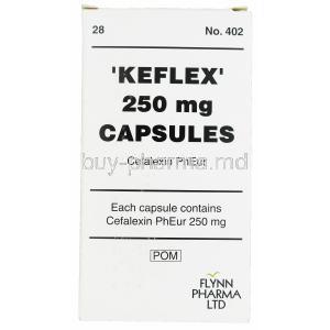 KEFLEX, Cefalexin 250mg Box