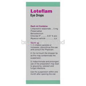 Loteflam, Loteprednol etabonate Cipla manufacturer info