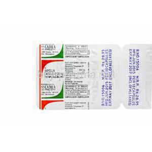 Campicillin-250, Ampicillin 250mg Capsule Strip Information