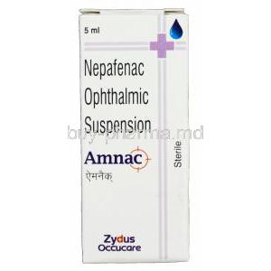 Amnac, Nepafenac 0.1% 5ml  Eye Drop
