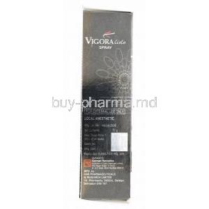 Vigora Lido, Lidocaine Spray German Remedies