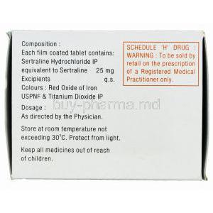 Serta, Generic Zoloft, Sertraline 25mg storage condition