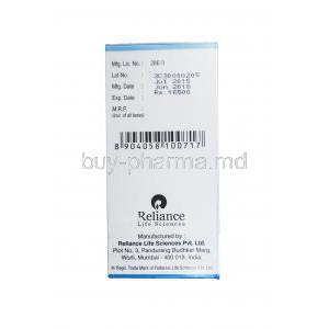 ImmunoRel, Human Normal ImmuneGlobulin 5% 100ml Reliance Life Science