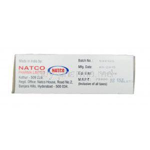 Rapact, Generic Zortress, Everolimus  10mg Natco pharma