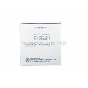 SII-ONCO-BCG BCG for Immunotherapy  Serum Institute of India