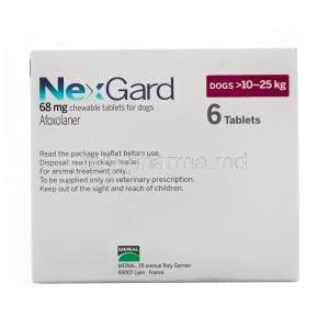 Nexgard 68mg 10-25Kg